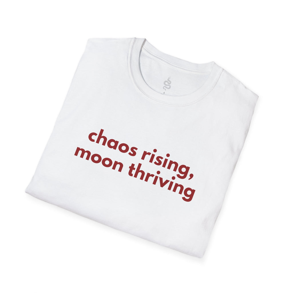 Ascendant: Unhinged. Moon: Glowing.